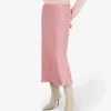 Forcast Valeria A-line Satin Skirt* Midi & Maxi Skirts|Work Skirts