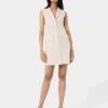 Forcast Valeria Buttoned Linen Dress* Mini Dresses|Mini Dresses