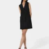 Forcast Valeria Buttoned Linen Dress* Mini Dresses|Mini Dresses