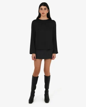 Forcast Valeria Long Sleeve Top* Work Tops|Matching Sets