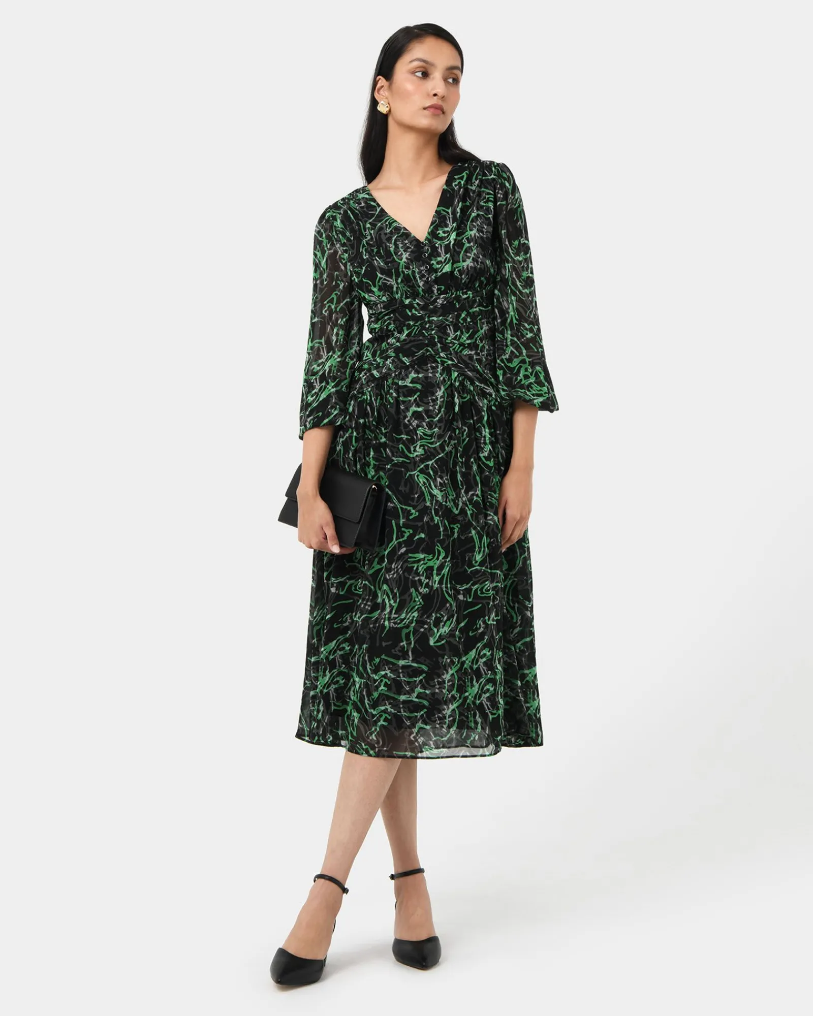 Forcast Veda Maxi Dress* Midi Dresses|Midi Dresses