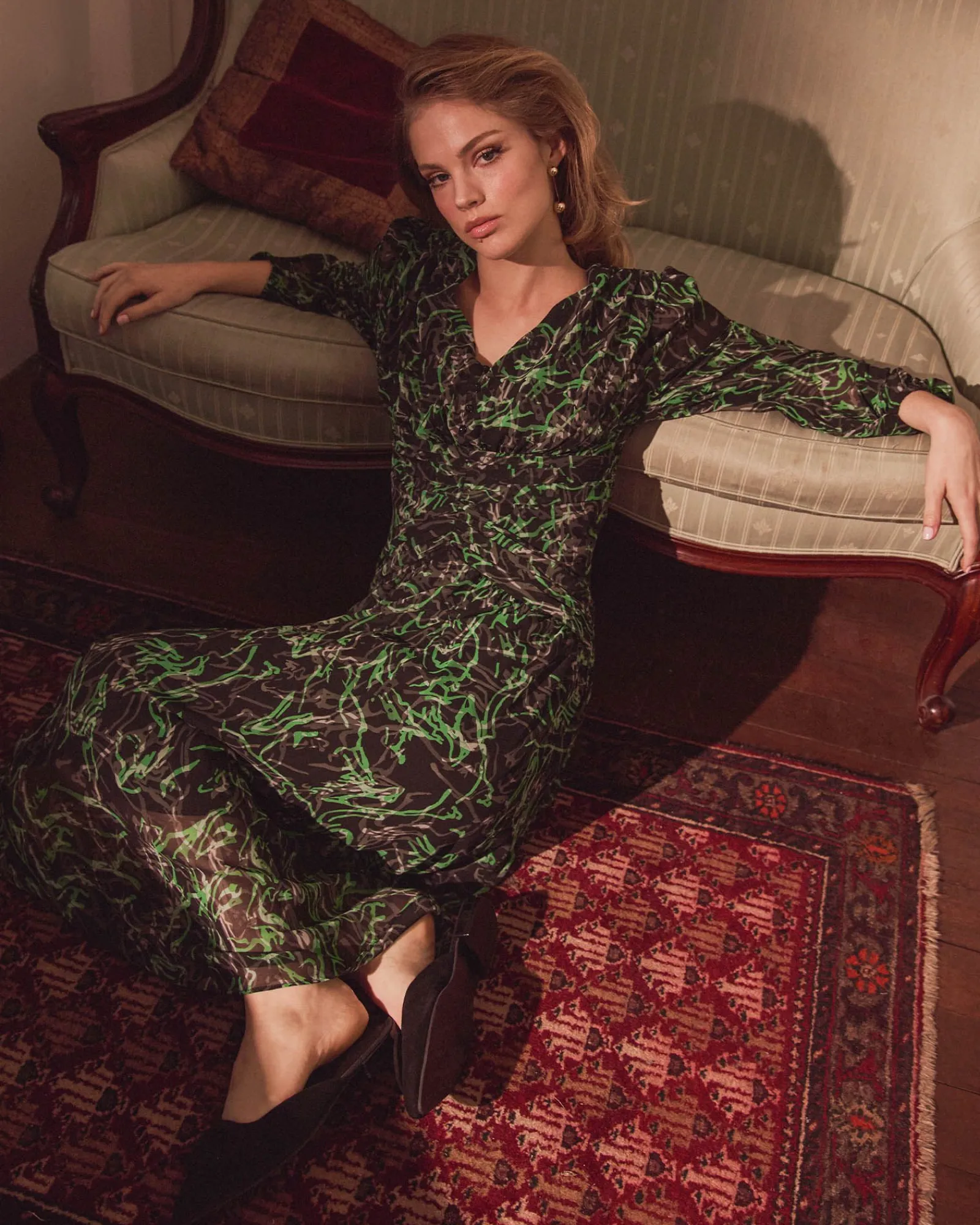 Forcast Veda Maxi Dress* Midi Dresses|Midi Dresses