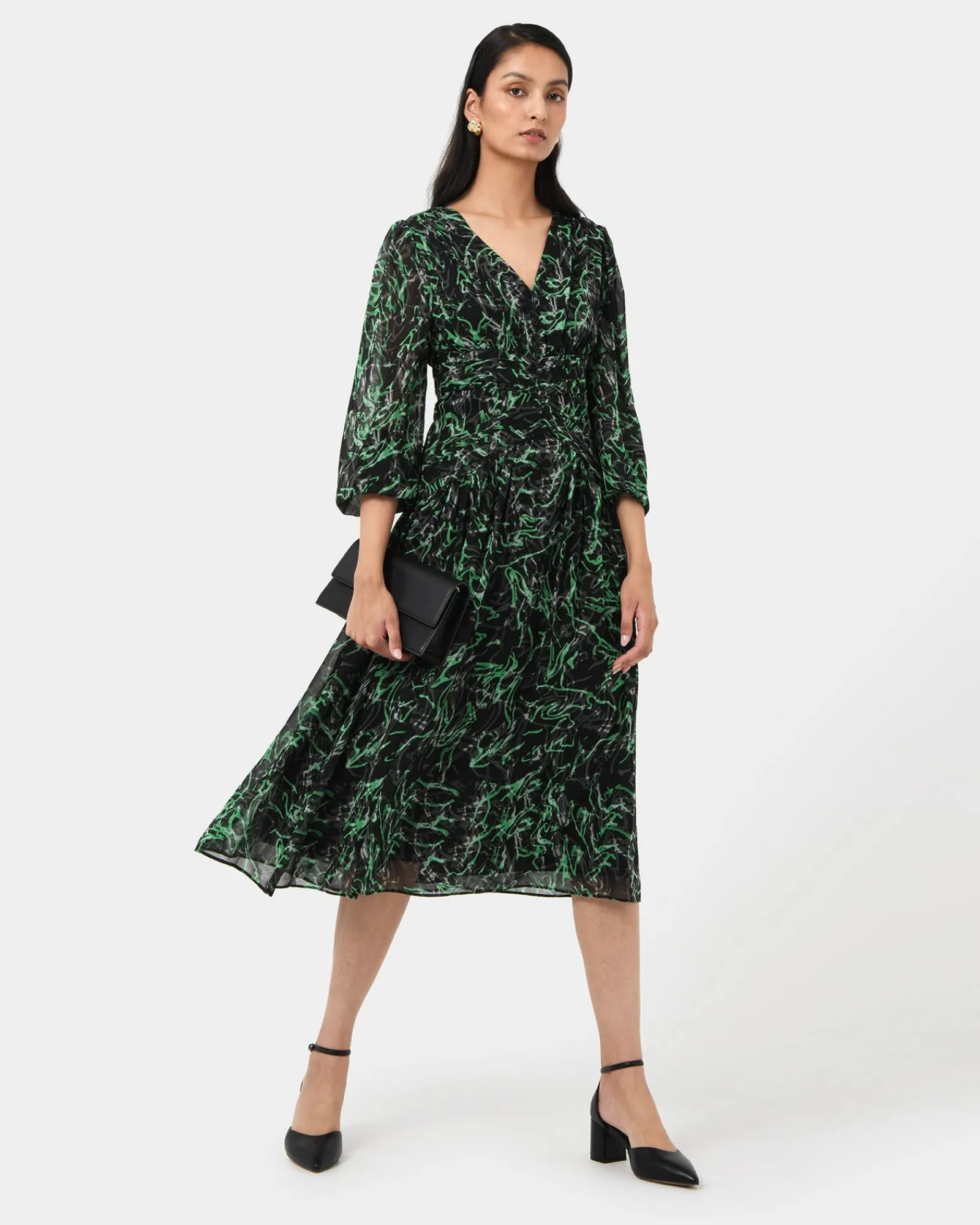 Forcast Veda Maxi Dress* Midi Dresses|Midi Dresses