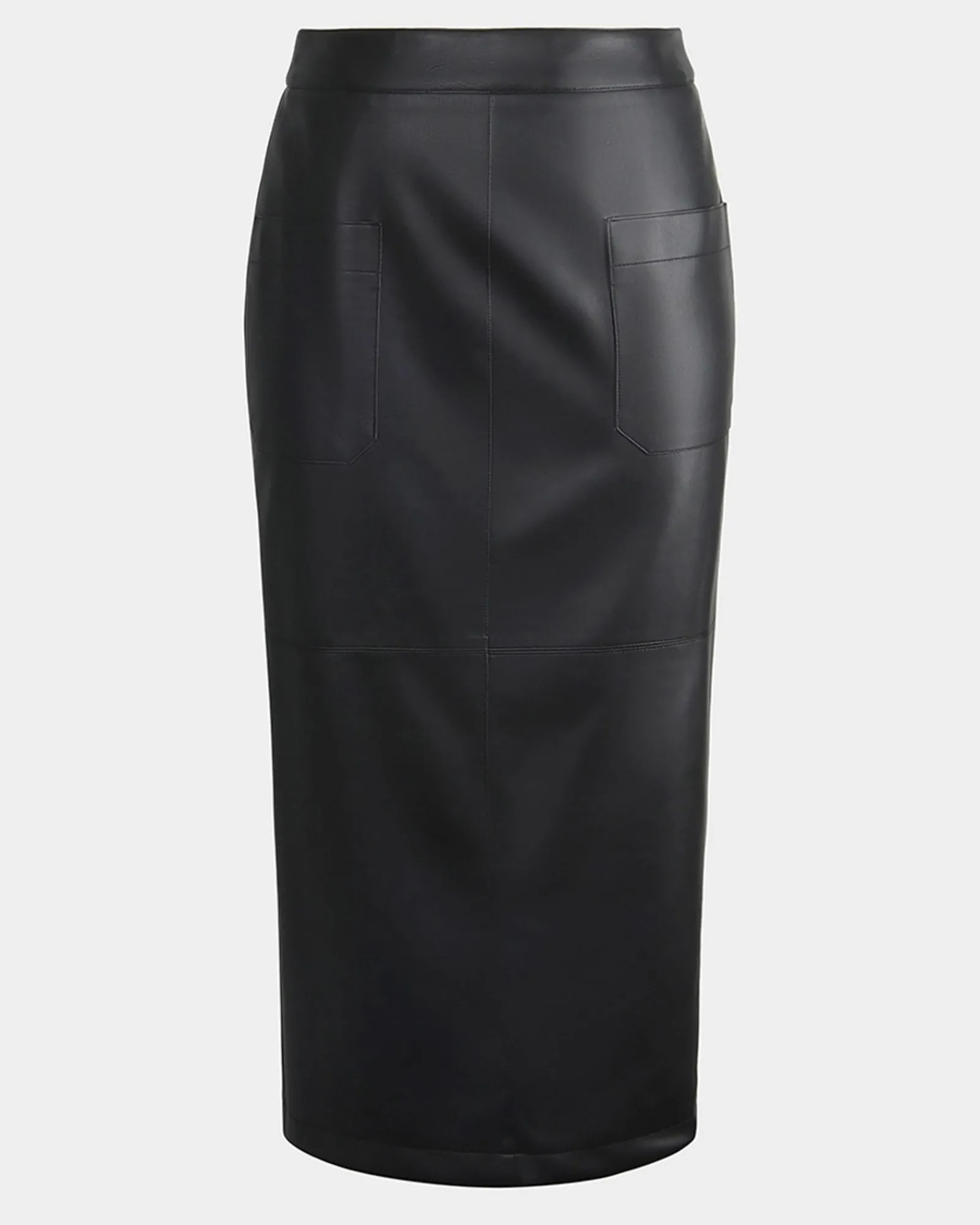Forcast Vera Faux Leather Midi Skirt* Midi & Maxi Skirts|Work Skirts