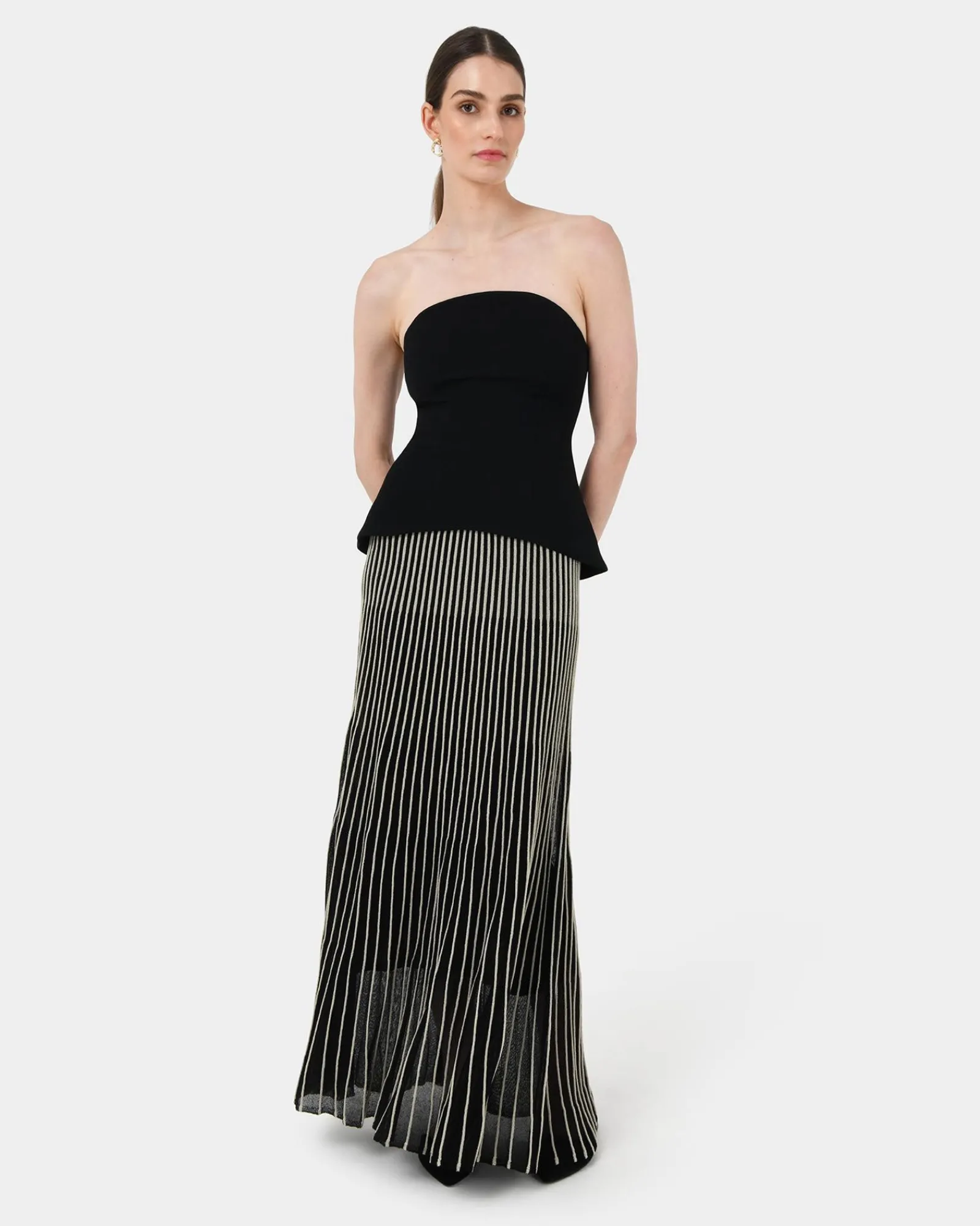 Forcast Veya Panel Bodice* T-Shirts & Tops|Work Tops