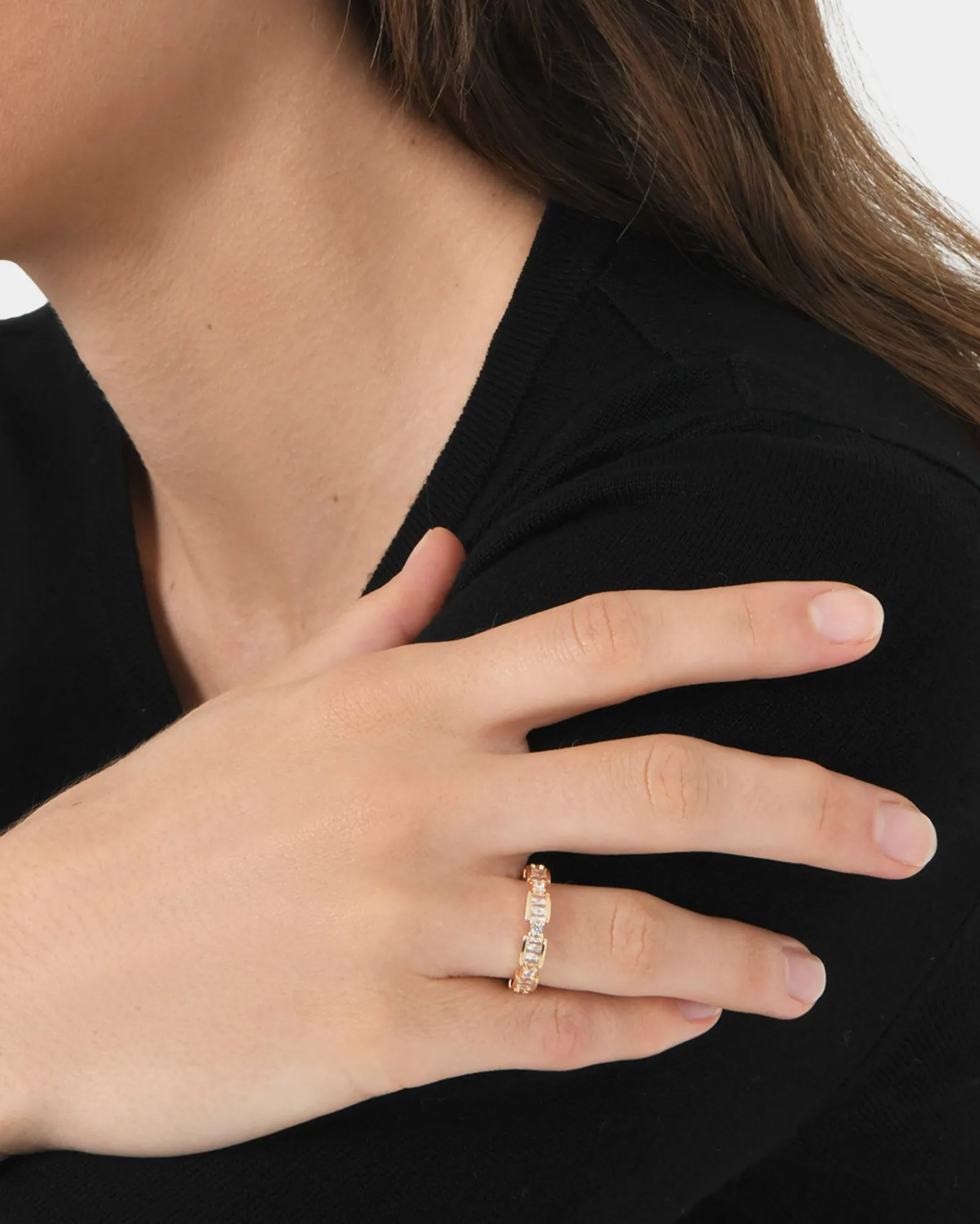 Forcast Violett 16k Plated Ring* Rings