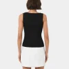 Forcast Vivi Rib Knit Tank Top* T-Shirts & Tops|Work Tops