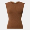 Forcast Viviana Sleeveless Knit Top* T-Shirts & Tops|Work Tops