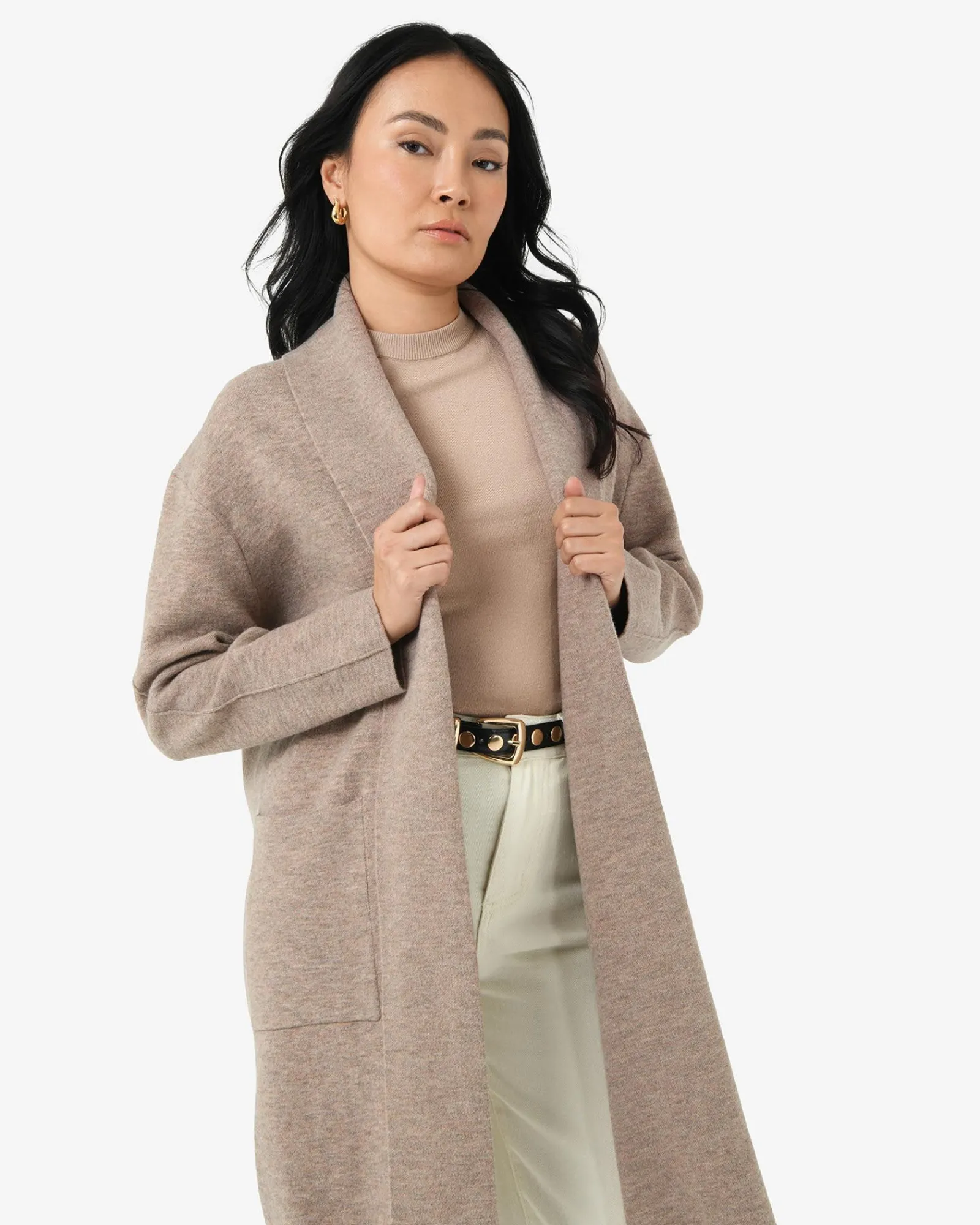 Forcast Yara Wool Blend Coatigan* Coats