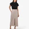 Forcast Zafina Pleated Draped Top* T-Shirts & Tops|Work Tops