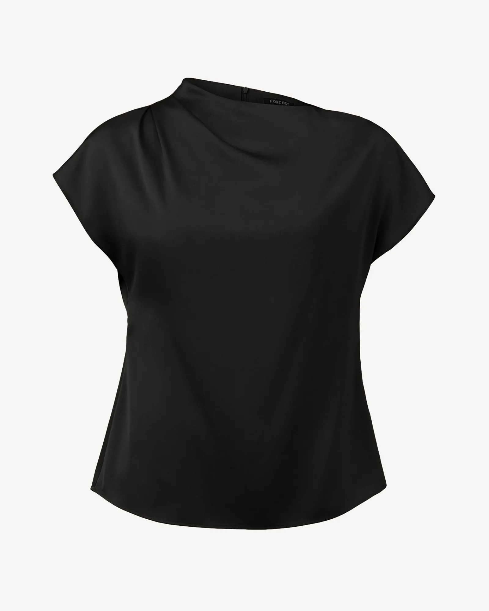 Forcast Zafina Pleated Draped Top* T-Shirts & Tops|Work Tops